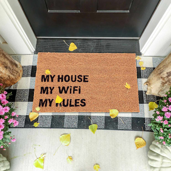 Ovimatto kookosta "MY WiFi MY RULES"