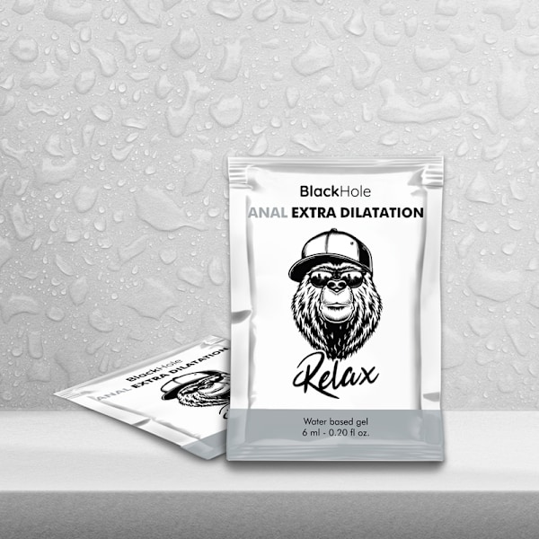 Black Hole - vesipohjainen geeli Extra Dilatation 6 ml kerta-annos