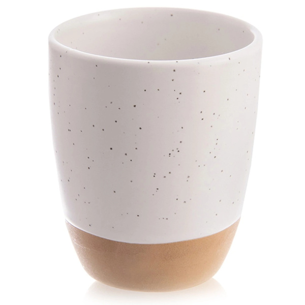 Espressomugg, vit keramik, 90 ml, diskmaskinssäker