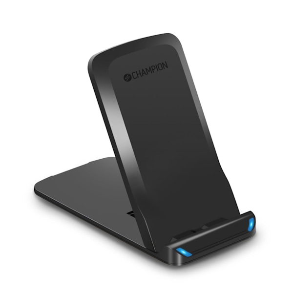 Trådløs oplader 10W QI Standing Black