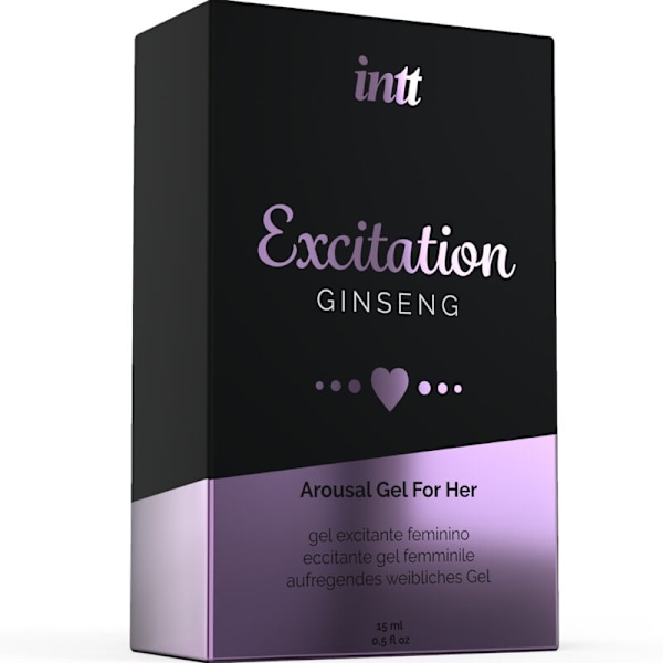 Intt Lubricants - stimuloiva ja jännittävä geeli, intiimi lämpöaktivaattori, seksuaalinen halu