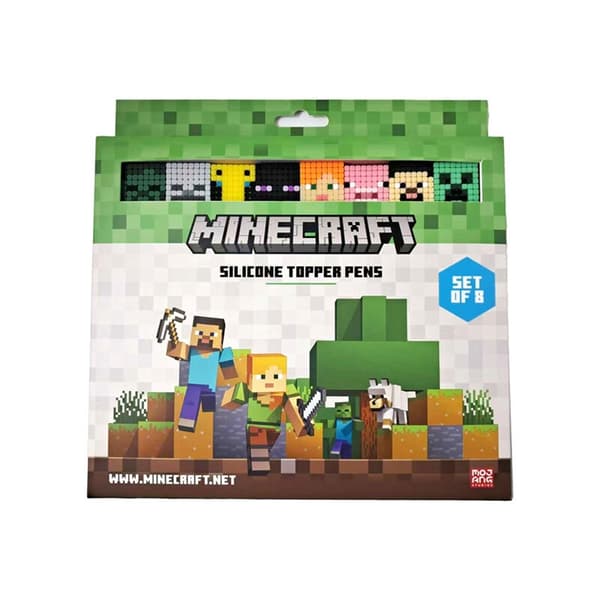Minecraft Fine Point Penne Sæt med 8