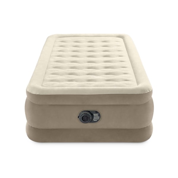 Oppustelig madras 191x99x46 cm med indbygget elektrisk pumpe INTEX 64426ND