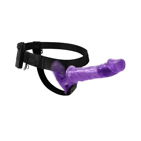 Valjaat Double Dildo Vibration Purple