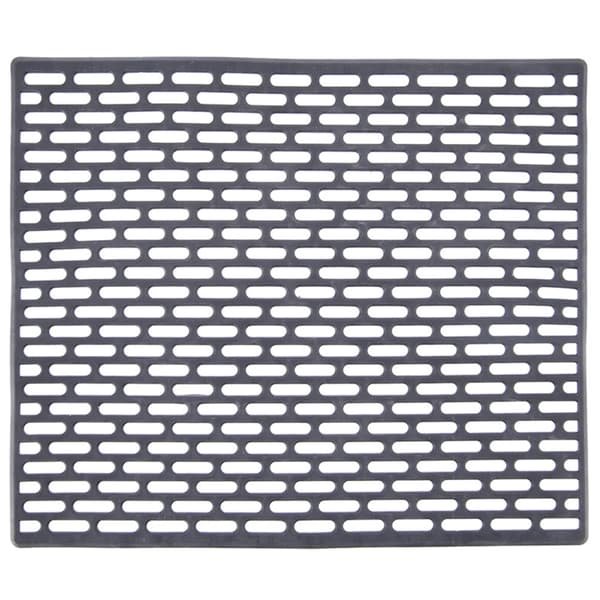 Kumiallasmatto harmaa 33x28 cm