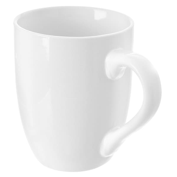 MONA vit porslinsmugg 300 ml