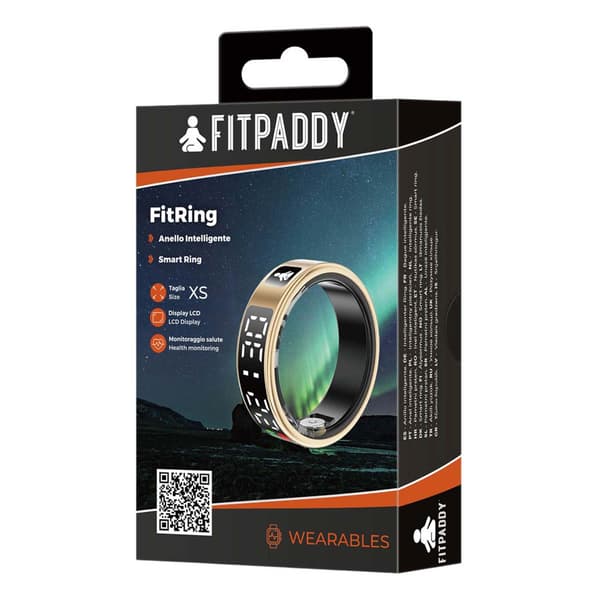 Smart ring med skärm, storlek XS