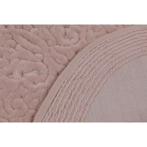 Badmatsset (2 delar) Piante Oval - Rosa
