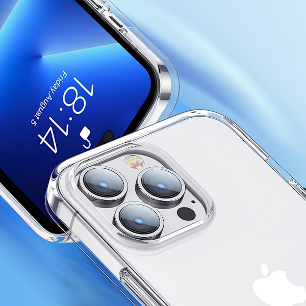Joustava kotelo iPhone 14:lle kestävä kuorikotelo läpinäkyvä 14X