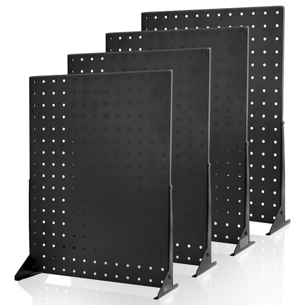 Bordsställ för pärlskiva, stål, 43 x 33 cm, 4-pack