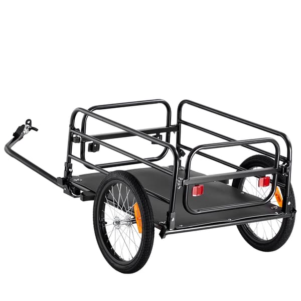 Cykeltrailer, kapacitet 70 kg, foldbar universalanhænger