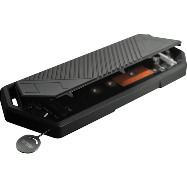 Asus ROG STRIX ARION extern hårddiskhölje, M.2 USB-C 3.2 Gen2, PCIe NVMe