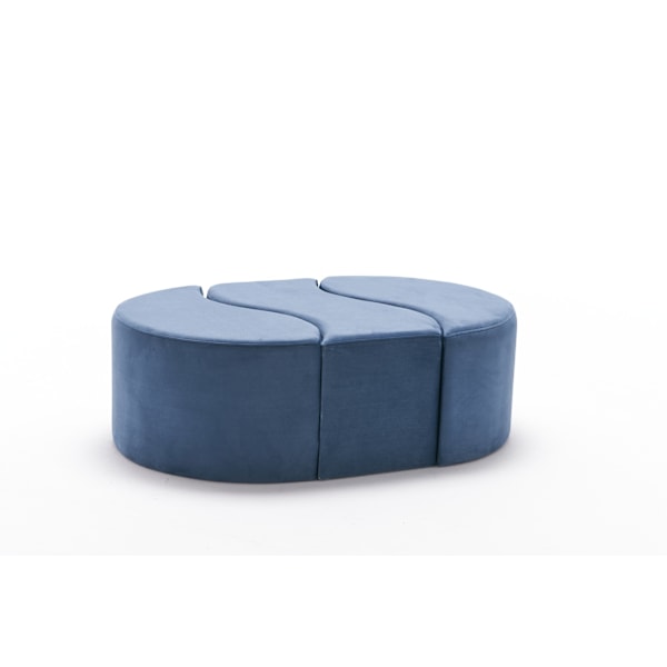 Pouffe Alya Puf - sininen