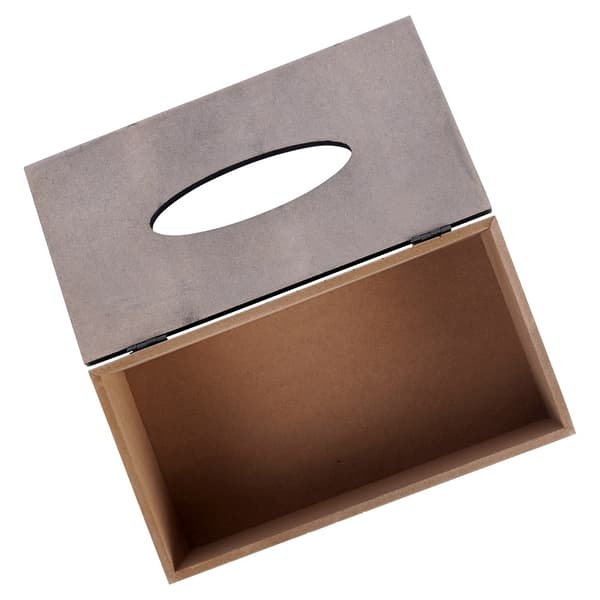 Trendy designet MDF papirholder til væv