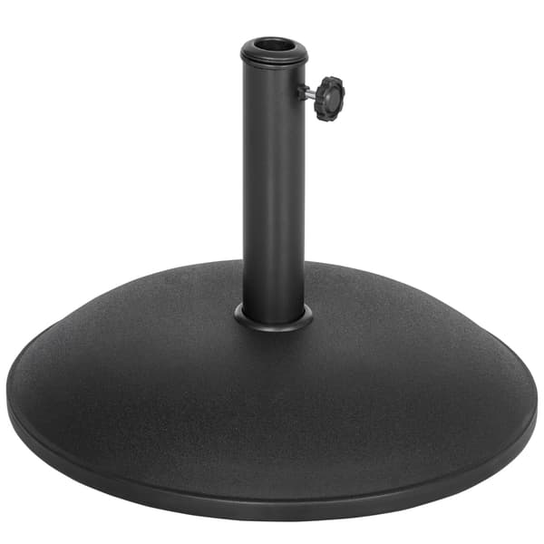 Paraply Stand Rund Parasol Stand Parasol Base Base 20 Kg Stålrør (Model 1)
