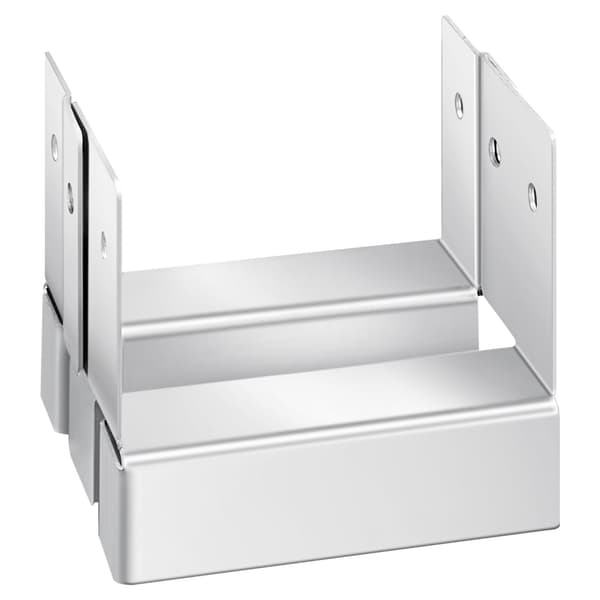 4x4 stolpankare, 10-pack, 2,5 cm distans
