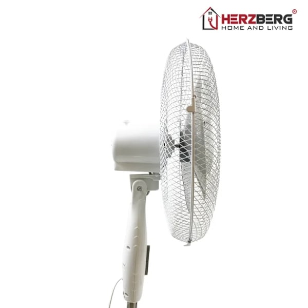 Herzberg HG-8018: Oscillerande ventilator med 16-tums stativ
