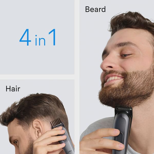 Herr 4-i-1-trimningskit med ultraskarpt blad