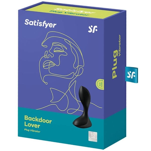 Satisfyer - Backdoor Lover Vibrationsstik Sort