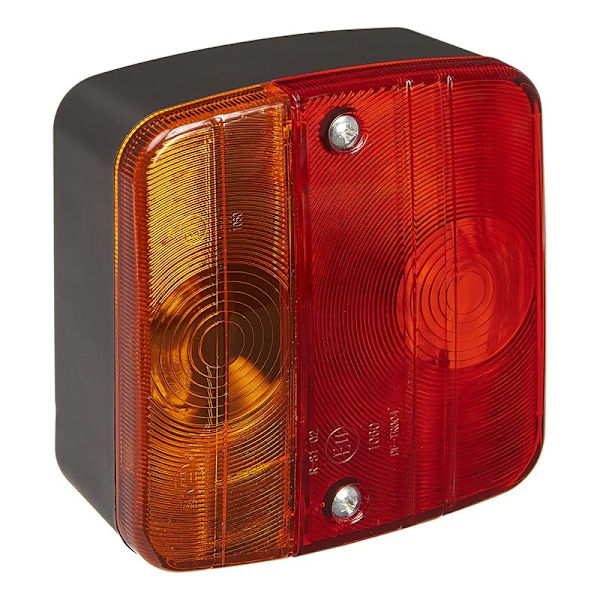 Baglygte 4 funktioner 98x104mm PM i blister