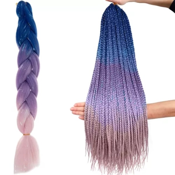 Synteettiset ombre-punokset Soulima 23577
