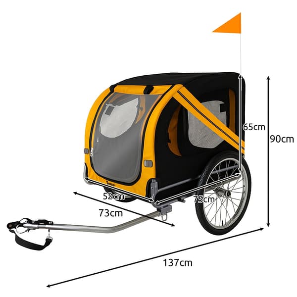 Cykelvagn för djur Purlov 25373