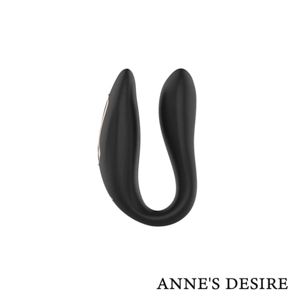 Anne'S Desire - Dual Pleasure Tecnolog A Watchme Sort/Guld