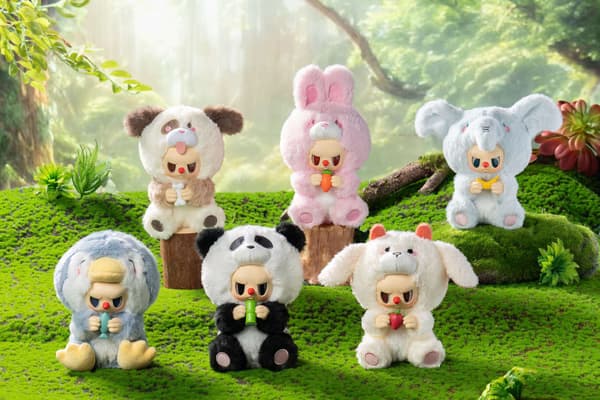 Rebel Bear Plysch Blind Box, 15 cm Samlarleksak