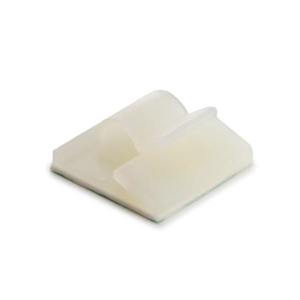 Liimakaapelikiinnitys - Ø 5,8 - 6,5 Mm / 20 X 18 Mm / 10 Kpl.