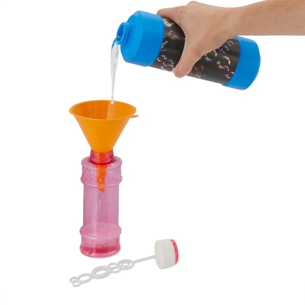 set med 2 refillflaskor för tvålbubblor 1 l