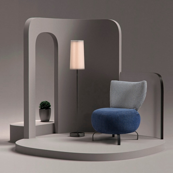 Wing Chair Loly - Mørkeblå