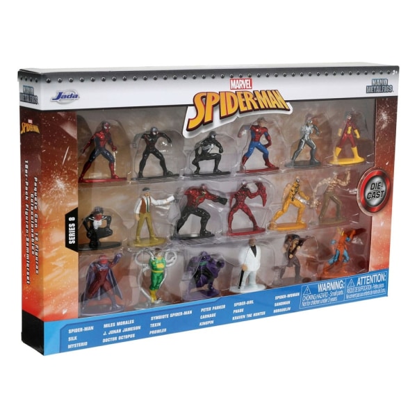 Marvel Nano Metalfigs Diecast Mini Figuurit 18-Pack Wave 8 4 cm