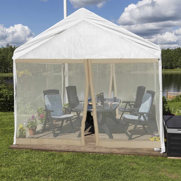 Hyttysverkko 3x3m Pavilion Beigelle