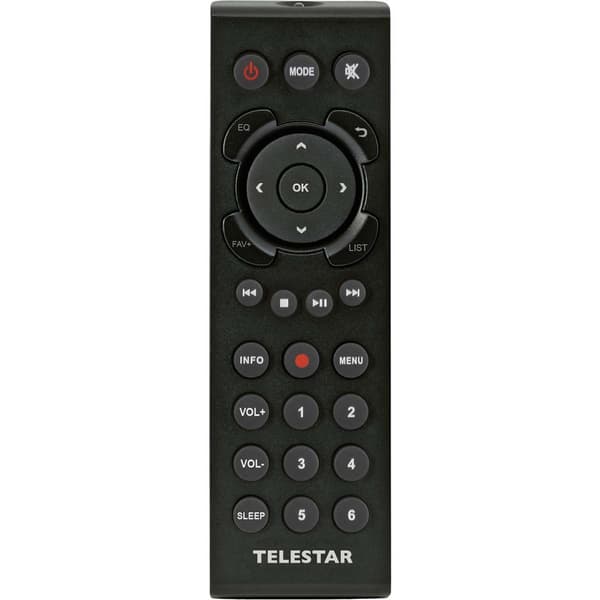 DIRA S21i+ EWF Monitoiminen stereoradio DAB+ / FM / Internet / Bluetooth Musta