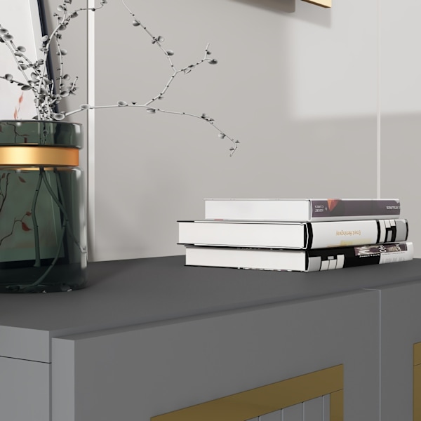 Console Capri - antracit, guld