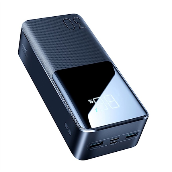 SiGN Super Charge LED Powerbank 30 000 mAh, 22,5W - Svart