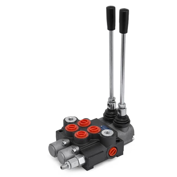 Hydraulisk riktningsventil med 2 spolar, 11 GPM 3600 PSI