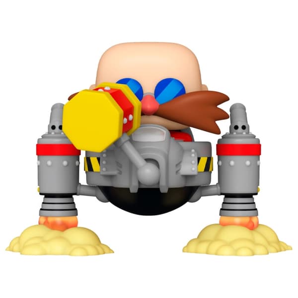 Sonic the Hedgehog Dr. Eggman Action Figur, 6-tommer samleobjekt