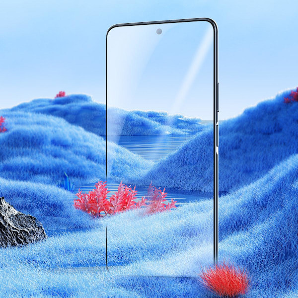 Det hærdede glas er Xiaomi 12/12Pro HONOR X30 0,3mm transparent SÆT med 2 stk.