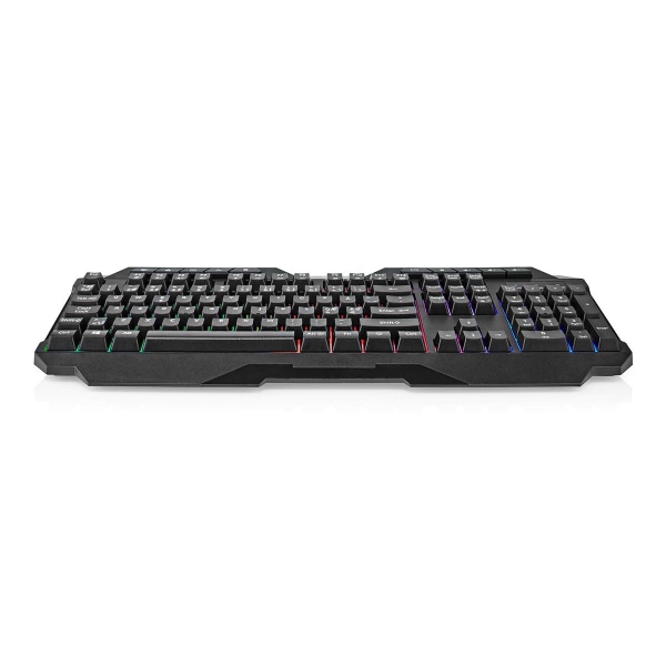 Pelinäppäimistö Langallinen | USB Type-A | Kalvonäppäiminä | LED | QWERTY | ND Näppäinasettelu | USB Virta | Virtakaapelin pituus: 1.30 m | Multimedia