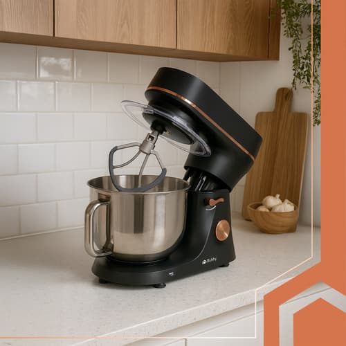 Opvarmet skål foodprocessor, stor kapacitet