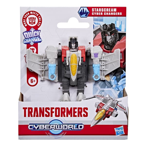TRA Cyberworld 4in Cyber ​​changer Starscream