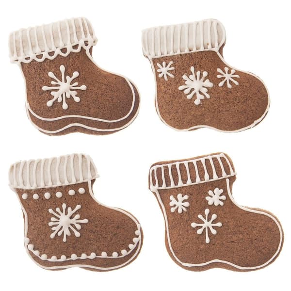 Pepparkaksform julstrumpa rostfritt stål diskmaskinsäker