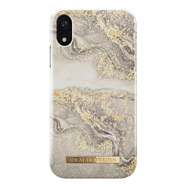 iDeal Fashion Case -kotelo iPhone XR:lle - Sparkle Greige