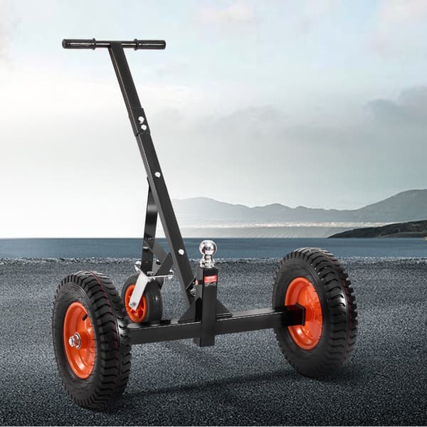 Trailervogn, 1200 lb tunge, 2 tommer kugle, pneumatiske dæk