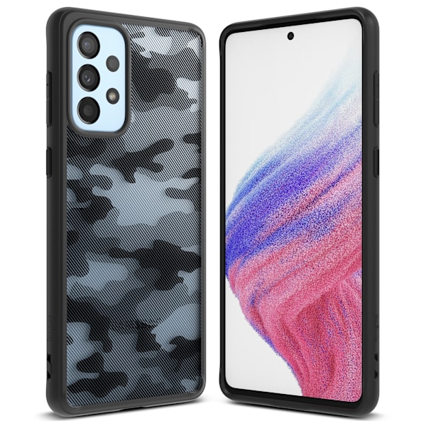 Cover til etui med gelramme Galaxy A73 Fusion mat sort