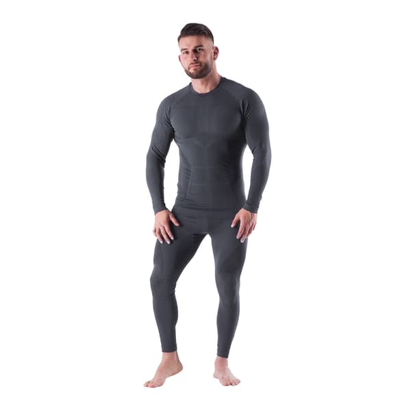 Termoaktiv topp för män, grå, 2XL/3XL