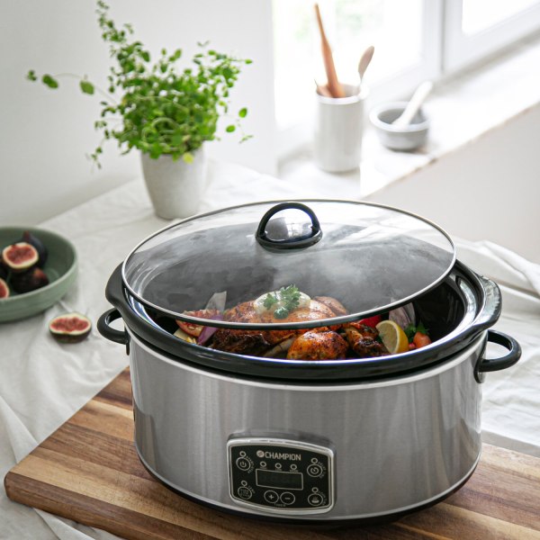 Slow cooker 6,5L 320W SC210 Rustfri