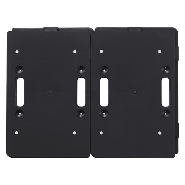 Möbelvagn 2-pack, 500 lb styck, sammankopplande 4-hjulsdrift