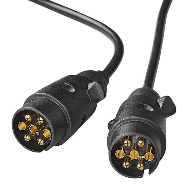 Jatkokaapeli 3M 2x 7-napaisella PVC-liittimellä